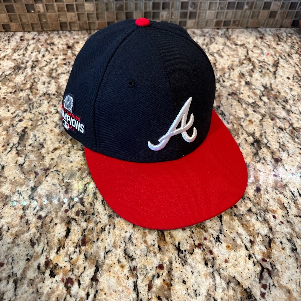 Atlanta Braves World Series 59Fifty new era hat